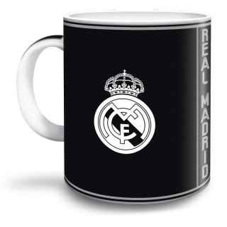 Real Madrid hrnček čierny  - SKLADOM