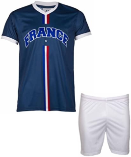 Francúzsko tréningový set detský - dres + kraťasy