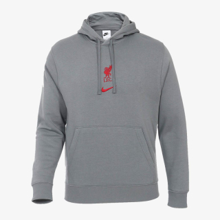 Nike Liverpool FC mikina šedá pánska