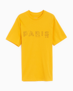 Nike Jordan Paris Saint Germain - PSG tričko žlté pánske