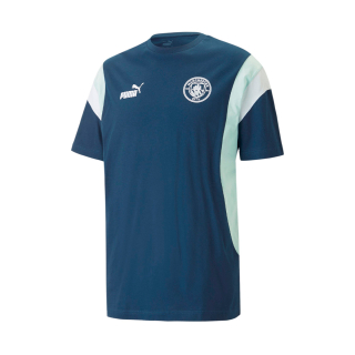Puma Manchester City tréningové tričko tmavomodré pánske