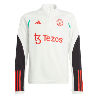 Adidas Manchester United tréningová mikina biela pánska