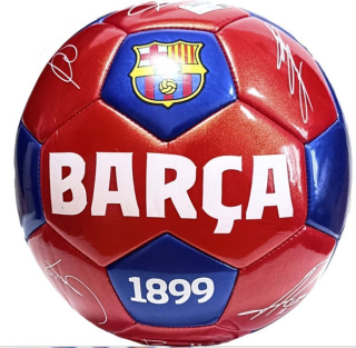 FC Barcelona lopta s podpismi - SKLADOM
