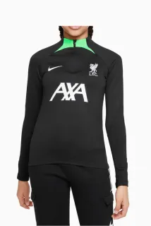 Nike Liverpool FC tréingová mikina čierna detská 2023-2024