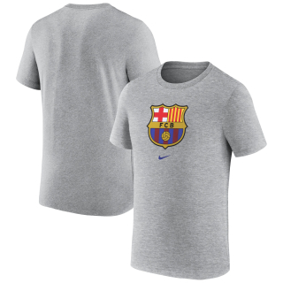 Nike FC Barcelona tričko šedé detské
