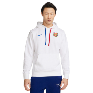 Nike FC Barcelona mikina biela pánska