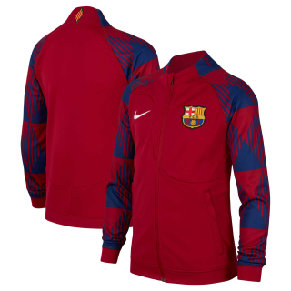 Nike FC Barcelona mikina / bunda červená pánska