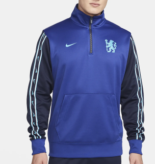 Nike Chelsea FC tréningová mikina modrá pánska