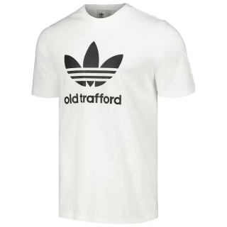 Adidas Manchester United tričko biele pánske - SKLADOM