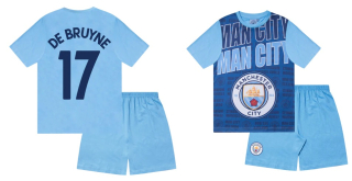 Manchester City Kevin DE BRUYNE pyžamo modré detské