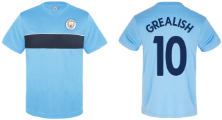 Manchester City Jack GREALISH tréningové tričko modré pánske