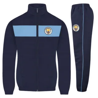 Manchester City súprava modrá detská (bunda + nohavice)