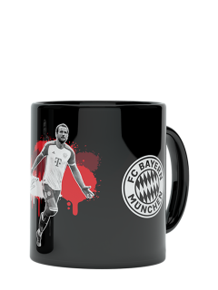 FC Bayern München - Bayern Mníchov Harry Kane hrnček čierny