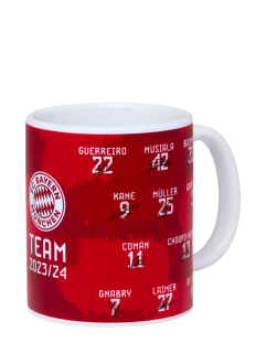 FC Bayern München - Bayern Mníchov hrnček červený 2023-2024 - SKLADOM