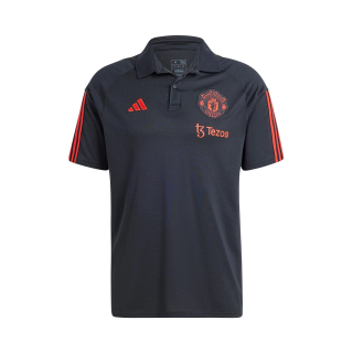 Adidas Manchester United polokošeľa čierna pánska