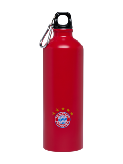 FC Bayern München - Bayern Mníchov hliníková fľaša červená