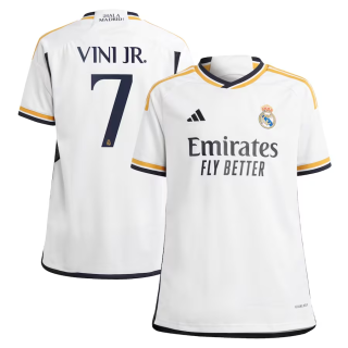 Adidas Real Madrid Vinicius Júnior dres detský (2023-2024) domáci