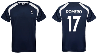 Tottenham Hotspur Cristian Romero tréningové tričko tmavomodré pánske