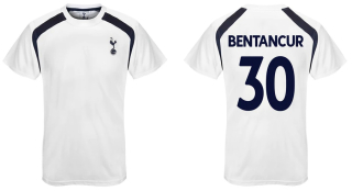 Tottenham Hotspur Rodrigo Bentancur tréningové tričko biele pánske