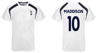 Tottenham Hotspur James Maddison tréningové tričko biele detské