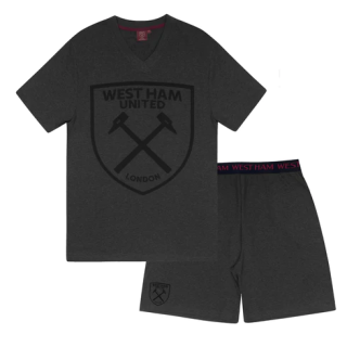 West Ham United FC pyžamo šedé pánske
