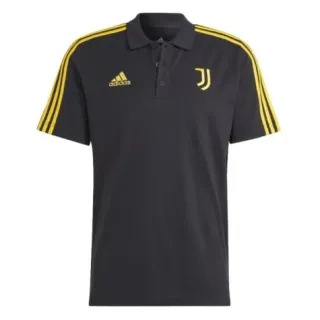 Adidas Juventus FC polokošeľa čierna pánska