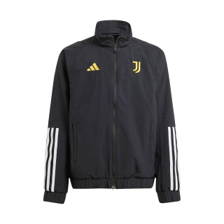 Adidas Juventus FC bunda čierna detská