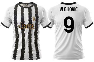 Juventus FC Dušan VLAHOVIĆ dres detský (2023-2024) domáci - oficiálna replika