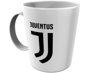 Juventus hrnček biely
