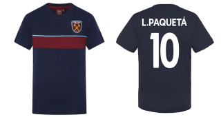 West Ham United FC Lucas Paquetá tričko modré detské