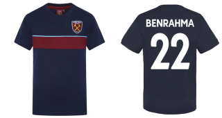 West Ham United FC Saïd Benrahma tričko modré detské