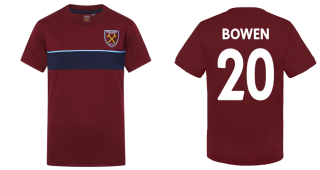 West Ham United FC Jarrod Bowen tričko bordové detské