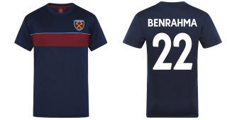 West Ham United FC Saïd Benrahma tričko modré pánske