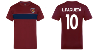 West Ham United FC Lucas Paquetá tričko bordové pánske