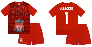 Liverpool FC Alisson Becker pyžamo červené detské