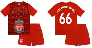 Liverpool FC Trent Alexander-Arnold pyžamo červené detské