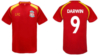 Liverpool FC Darwin Núñez tréningové tričko červené pánske