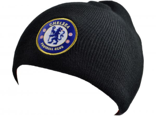 Chelsea FC pletená zimná čiapka čierna - SKLADOM
