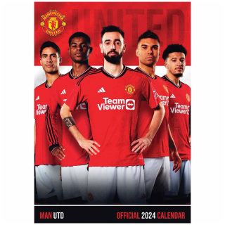 Manchester United nástenný kalendár 2024