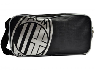 AC Miláno (AC Milan) taška na topánky / kopačky čierna - SKLADOM