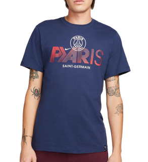 Nike Paris Saint Germain - PSG tričko modré pánske
