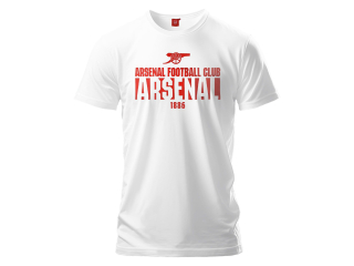 Arsenal tričko biele pánske - SKLADOM