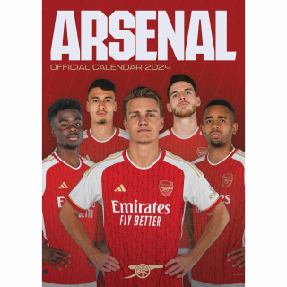 Arsenal nástenný kalendár 2024 - SKLADOM