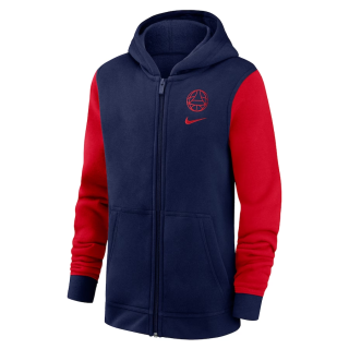 Nike Paris Saint-Germain FC - PSG mikina modrá detská