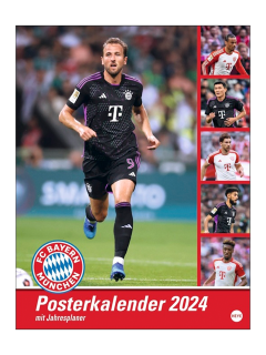 FC Bayern München - Bayern Mníchov nástenný kalendár 2024 - SKLADOM