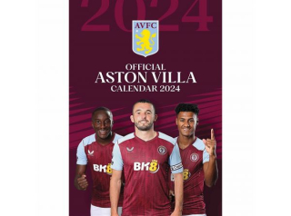 Aston Villa FC nástenný kalendár 2024