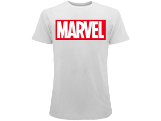 Marvel tričko biele pánske