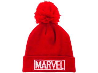 Marvel zimná čiapka červená