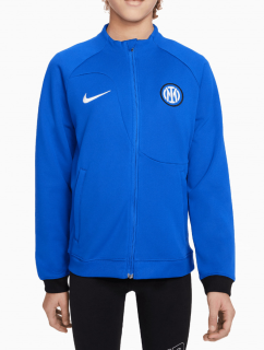 Nike Inter Miláno - Inter Milan mikina / bunda modrá detská
