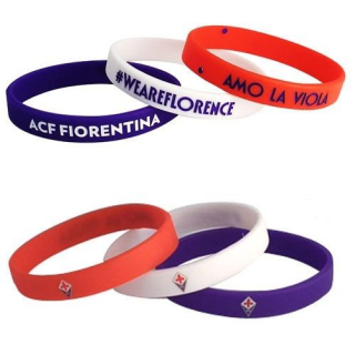 ACF Fiorentina náramky (3 ks v balení)
